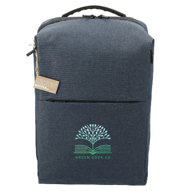 Eco-Friendly Bags For Sustainable Fashion Lovers Leed's Navy Aft Recycled 15" Computer Backpack Eco-Friendly Bags For Sustainable Fashion Lovers Leed's Navy Aft Recycled 15" Computer Backpack