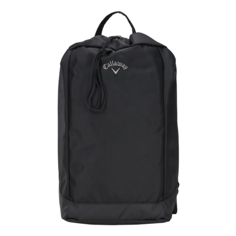 Stylish Bags For Fashion Bloggers Callaway Black Clubhouse Drawstring Backpack