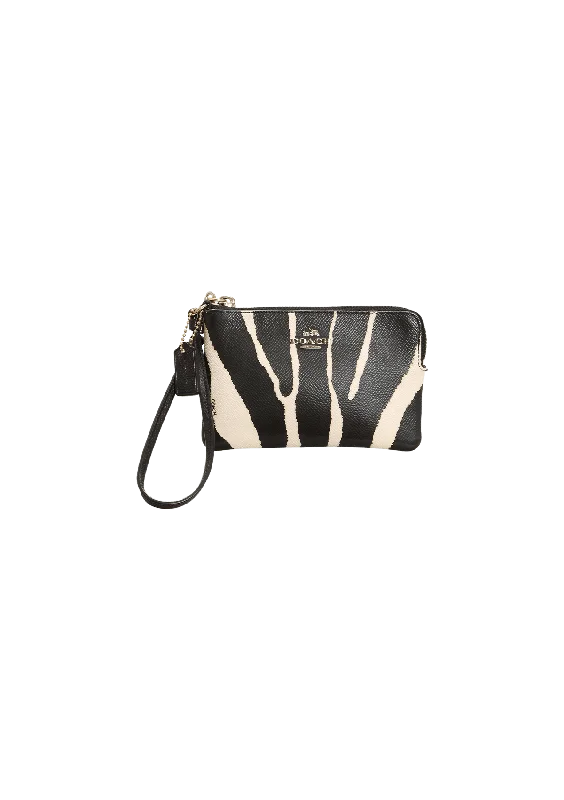 Romantic Valentine's Day Bags With Promotions ANIMAL PRINT WRISTLET POUCH