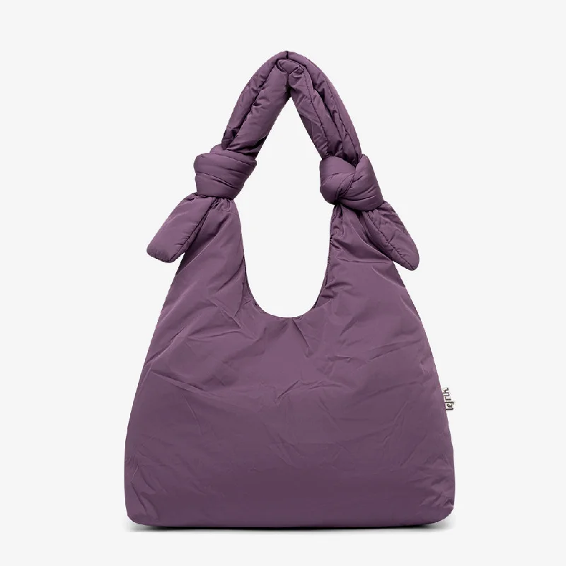 Festival Bags For Concerts And Events Biwa Puffy Bag Plum
