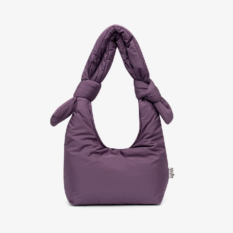 Inspired Bags For Timeless Elegance Biwa Puffy Mini Bag Plum