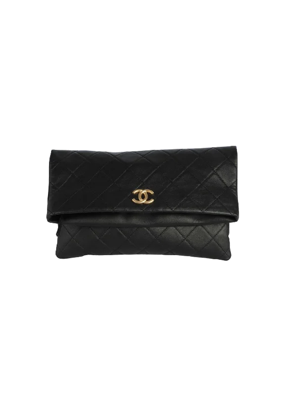 Affordable Bags CC FOLDOVER QUILTED CLUTCH