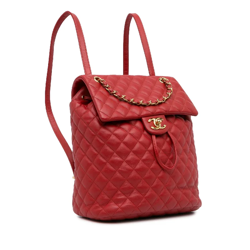 Sleek And Seasonal Sale Bags Chanel Large Urban Spirit Backpack (SHG-nE0Uvz)