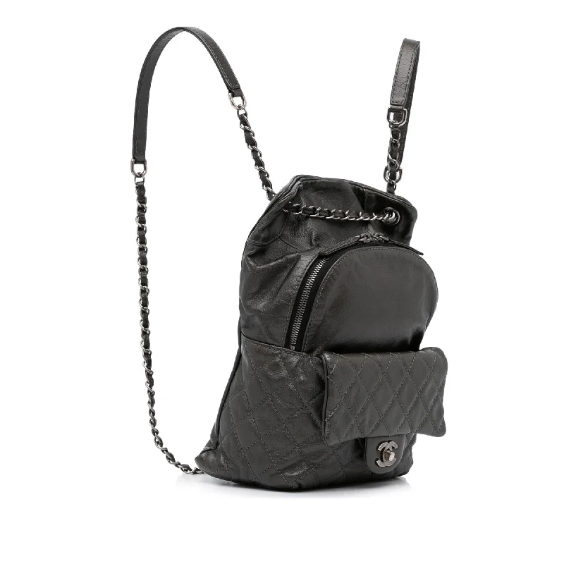 High-Quality Bags On Flash Sale Chanel Medium CC Lambskin Drawstring Flap Backpack (SHG-rggGda) High-Quality Bags On Flash Sale Chanel Medium CC Lambskin Drawstring Flap Backpack (SHG-rggGda)