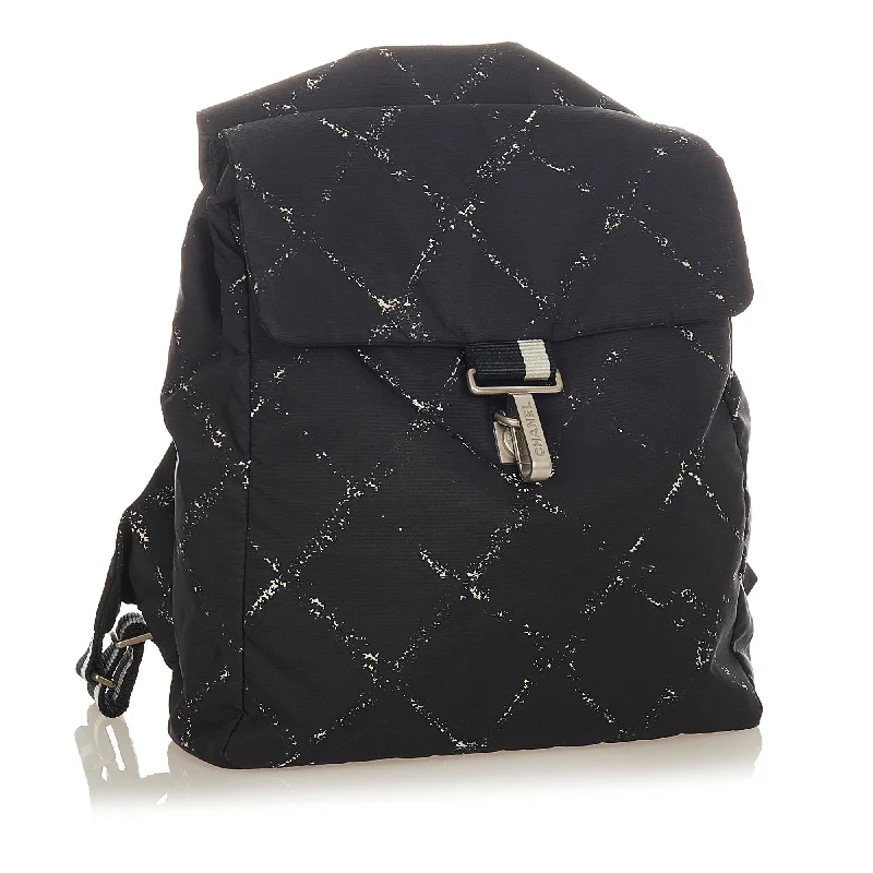 Affordable Bags For College Students On Sale Chanel Old Travel Line Nylon Backpack (SHG-25651)