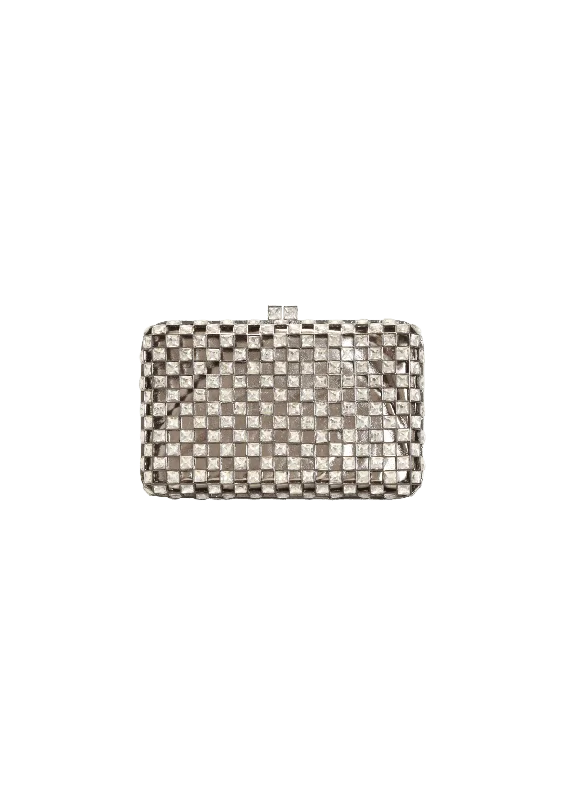 Affordable Bags For Budget Shoppers CLUTCH EM METAL E CRISTAIS