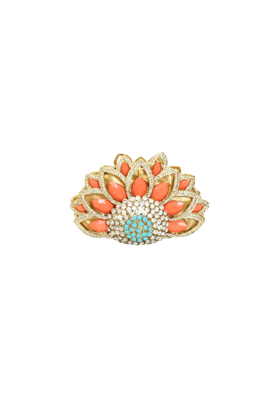 Seasonal Sale Bags CLUTCH FLOR DE LÓTUS CRISTAL