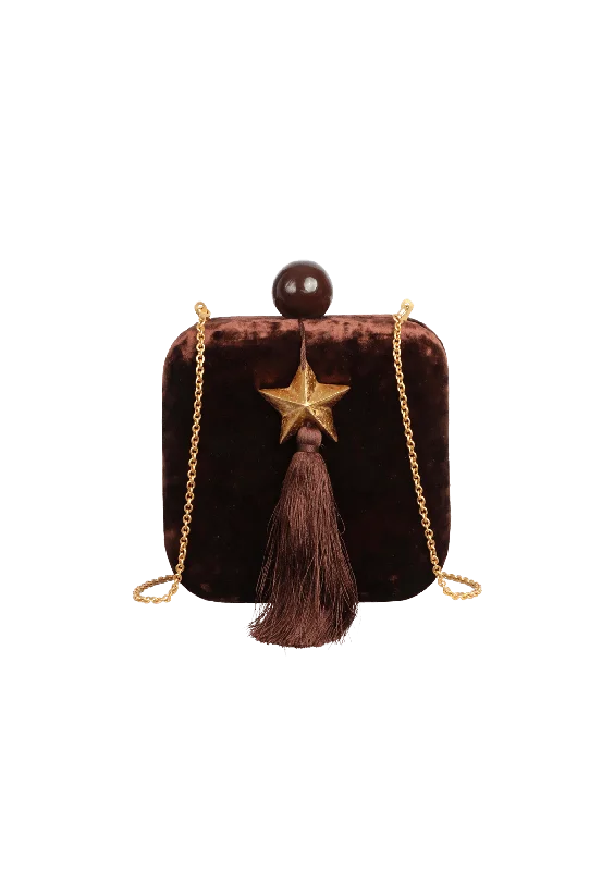 Inspired Bags For Modern Sophistication CLUTCH VELUDO ESTRELA