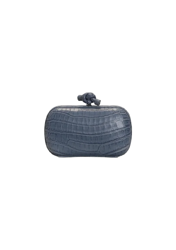 Inspired Bags For High-End Fashion CROCODILE KNOT CLUTCH