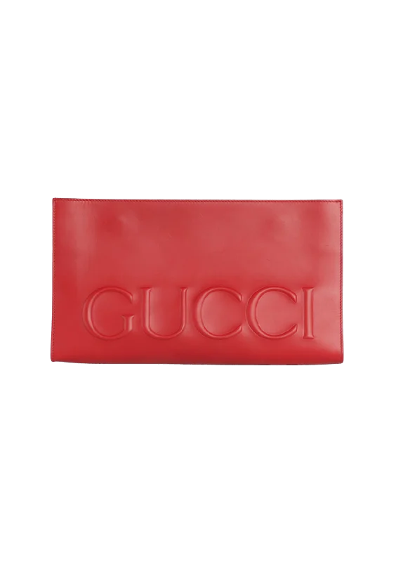 Affordable Bags For College Students On Sale EMBOSSED XL CLUTCH