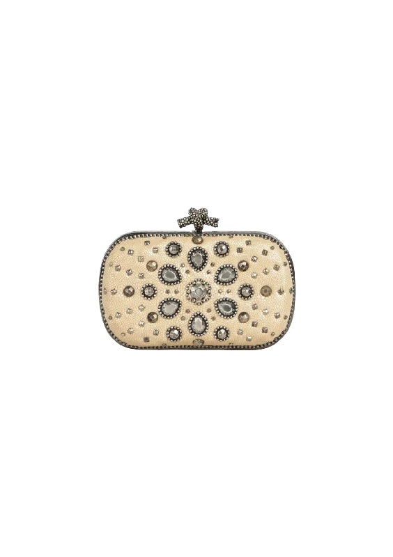 Vintage Bags For Retro And Classic Fashion Lovers GALUCHAT KNOT CLUTCH