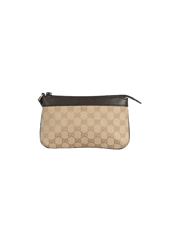 Customizable Bags For Personalized Style GG CANVAS WRISTLET