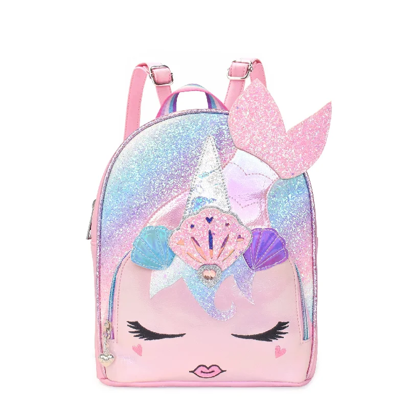Edgy Bags For Bold And Daring Fashionistas Miss Gisel Mermaid Glitter Mini Backpack