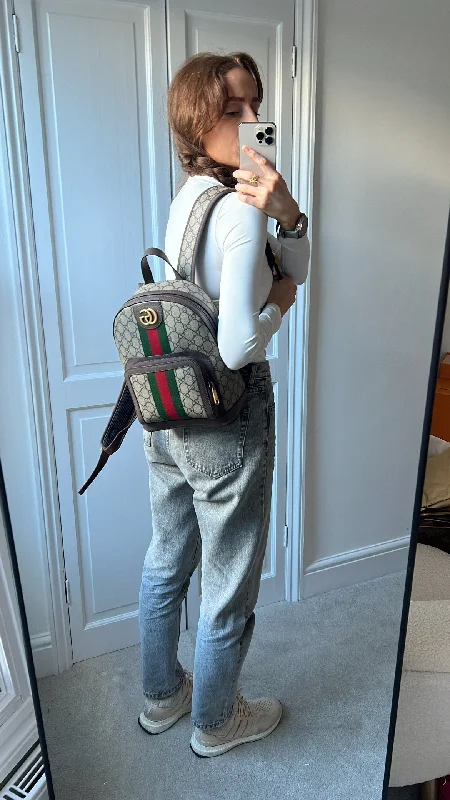 Luxury Bags For Working Professionals Gucci GG Ophidia Small Backpack (RRP £1330)