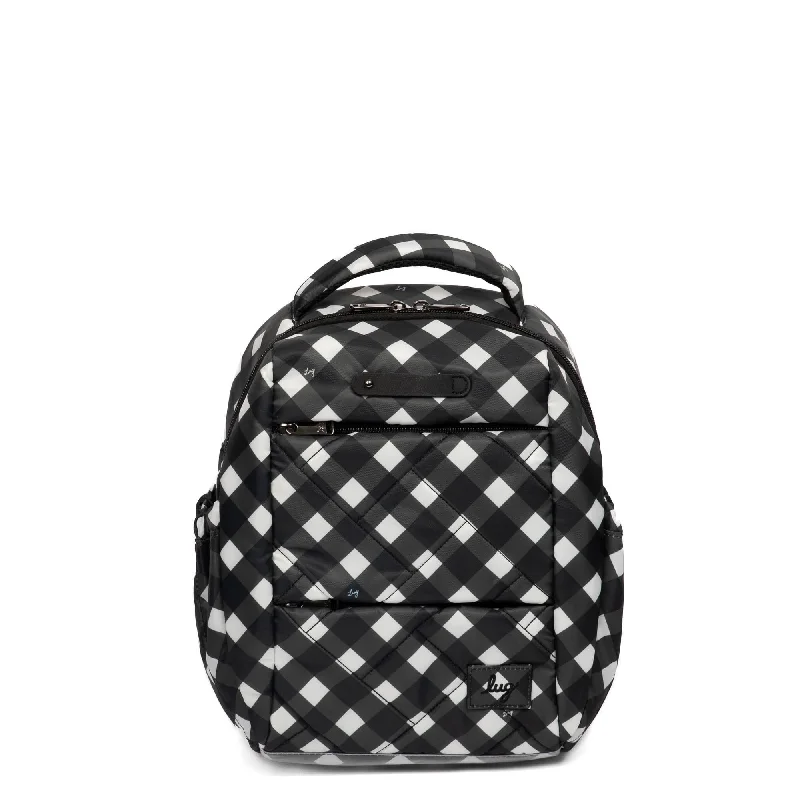 GINGHAM BLACK