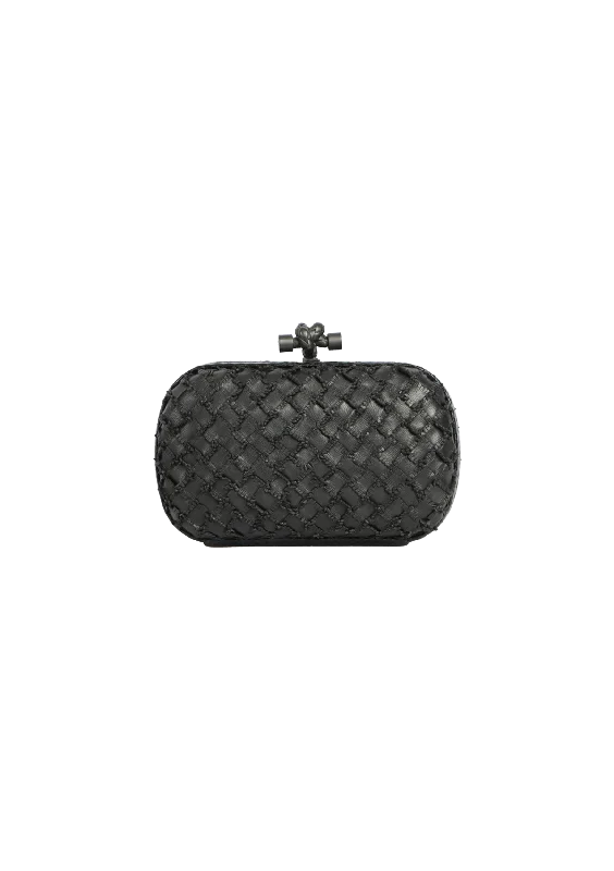 Limited-Time Offer On Trendy Bags INTRECCIATO KNOT CLUTCH