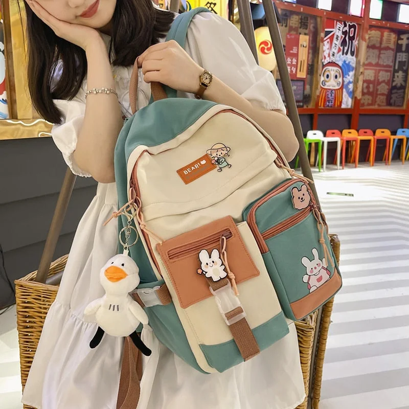 Stylish Bags For Fashion Influencers And Bloggers Cozy Animal Friends Backpack