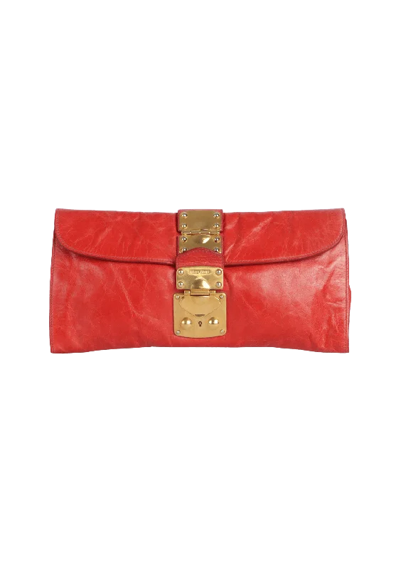 Limited-Time Offer On Trendy Bags LEATHER CLUTCH