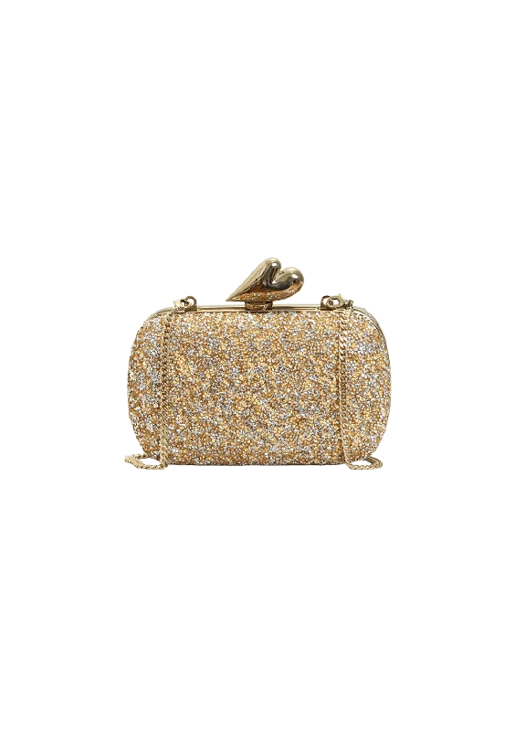 Clearance Bags For Budget Shoppers LOVE MINAUDIÈRE CLUTCH