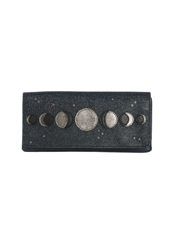 Professional Bags With Office Discounts MOON PHASE LEATHER CLUTCH