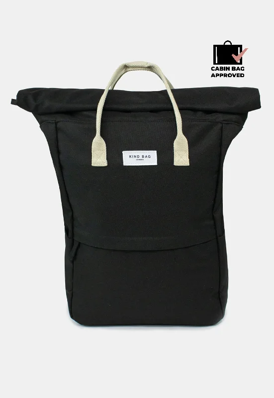 Luxury Bags With Premium Materials And Craftsmanship Pebble Black | “Hackney” Backpack | Large Luxury Bags With Premium Materials And Craftsmanship Pebble Black | “Hackney” Backpack | Large