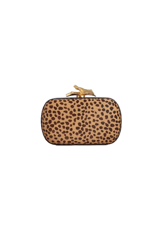 Elegant Bags For Formal Events And Luxury Occasions PONY HAIR CLUTCH