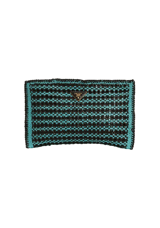 Luxury Bags For Working Professionals RAFFIA CLUTCH