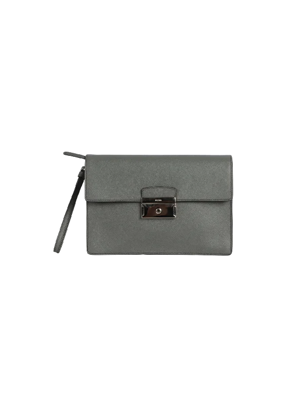 Urban Style SAFFIANO LUX KEY LOCK WRISTLET