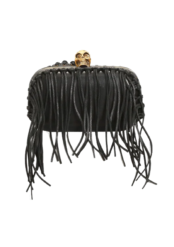 Romantic Valentine's Day Bags With Promotions SKULL BOX CLUTCH