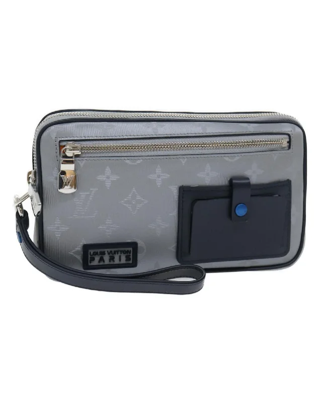 Bags For Playful And Chic Styles Monogram Satellite Alpha Clutch Bag