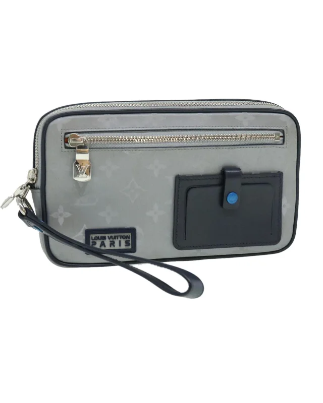Luxury Bags With Premium Materials And Craftsmanship Monogram Satellite Clutch Bag