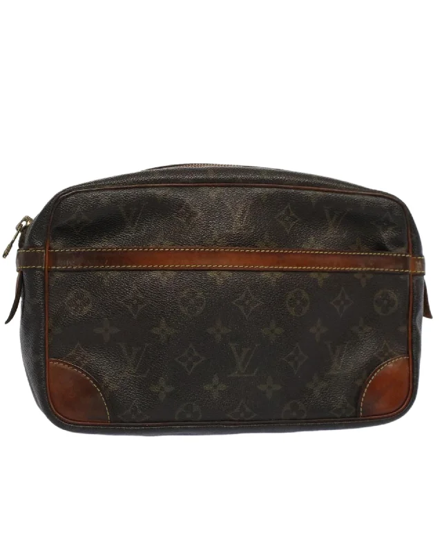 Bags For Playful And Chic Styles Monogram Canvas Clutch Bag - CD Rank