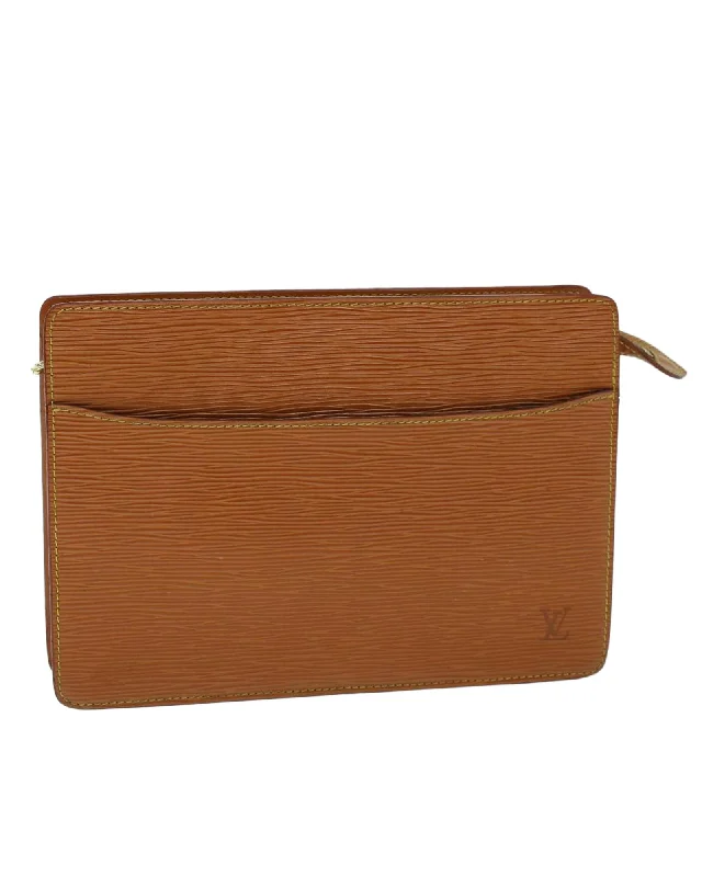 Bag Deals Epi Pochette Clutch Bag Auth