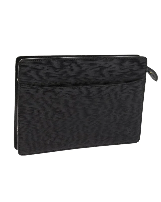 Customizable Bags For Personalized Style Epi Leather Clutch Bag with Metal Fittings and Pocket Customizable Bags For Personalized Style Epi Leather Clutch Bag with Metal Fittings and Pocket