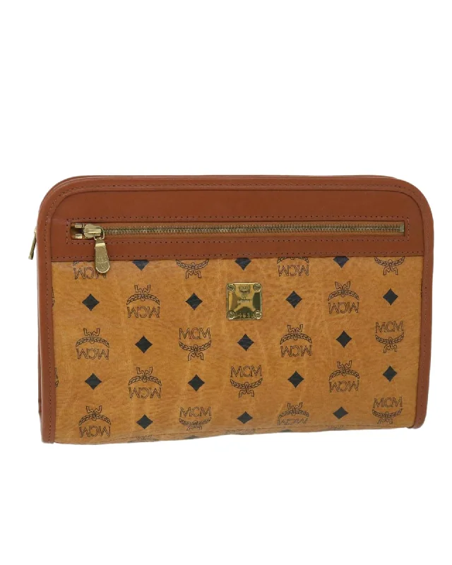 Black Friday Deals On Stylish Handbags Logogram PVC Leather Clutch Bag - Authentic (SKU 54853)