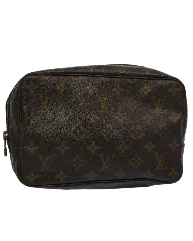 Lightweight And Functional Bags For Travel And Work Monogram Canvas Clutch Bag with Accessory and Serial No Lightweight And Functional Bags For Travel And Work Monogram Canvas Clutch Bag with Accessory and Serial No