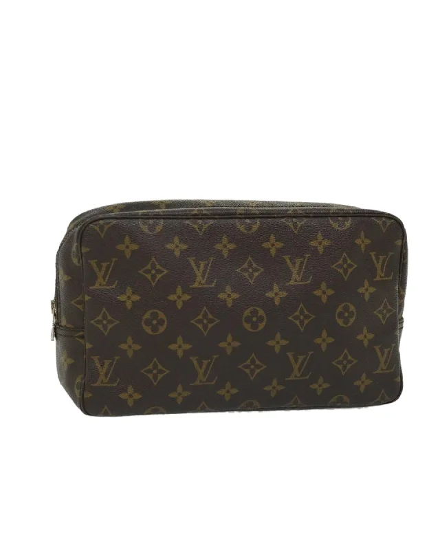 Bags For Playful And Chic Styles Monogram Clutch Bag with Multiple Pockets and Compartments