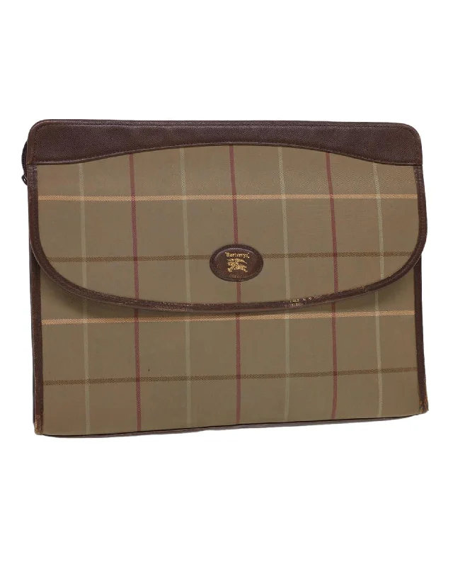 Inspired Bags For Modern Sophistication Burberrys Nova Check Clutch Bag Nylon Beige Inspired Bags For Modern Sophistication Burberrys Nova Check Clutch Bag Nylon Beige