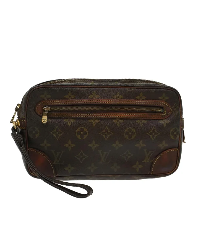 Urban Bags For City Life And Streetwear Fashion Monogram Canvas Clutch Bag