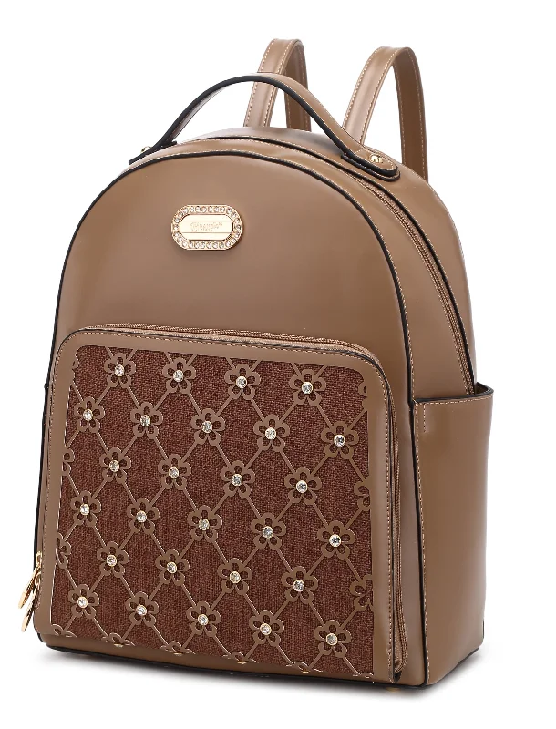 Limited Edition Bags For Collectors Wildflower Blossom Handmade Classy Work & Travel Backpack Limited Edition Bags For Collectors Wildflower Blossom Handmade Classy Work & Travel Backpack