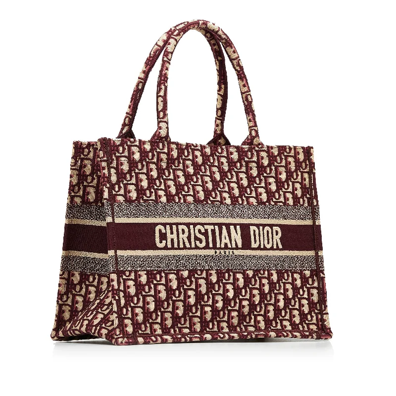 Luxury Bags With Premium Materials And Craftsmanship DIOR Medium Oblique Book Tote Tote Bag Luxury Bags With Premium Materials And Craftsmanship DIOR Medium Oblique Book Tote Tote Bag