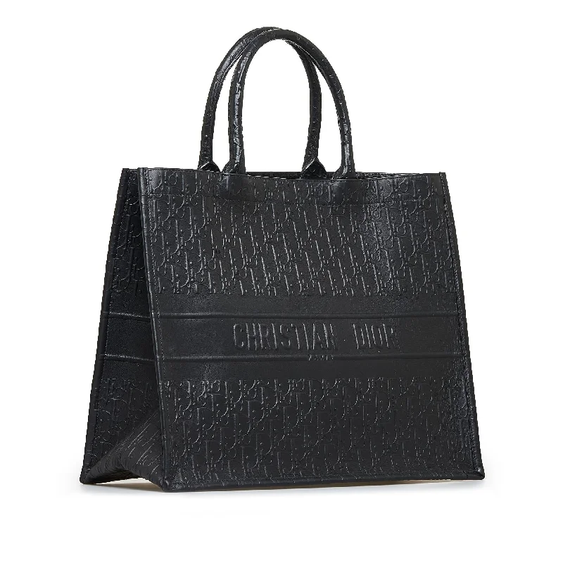 Seasonal Clearance Bags For Summer Dior Oblique Embossed Book Tote (SHG-BeWW1a)