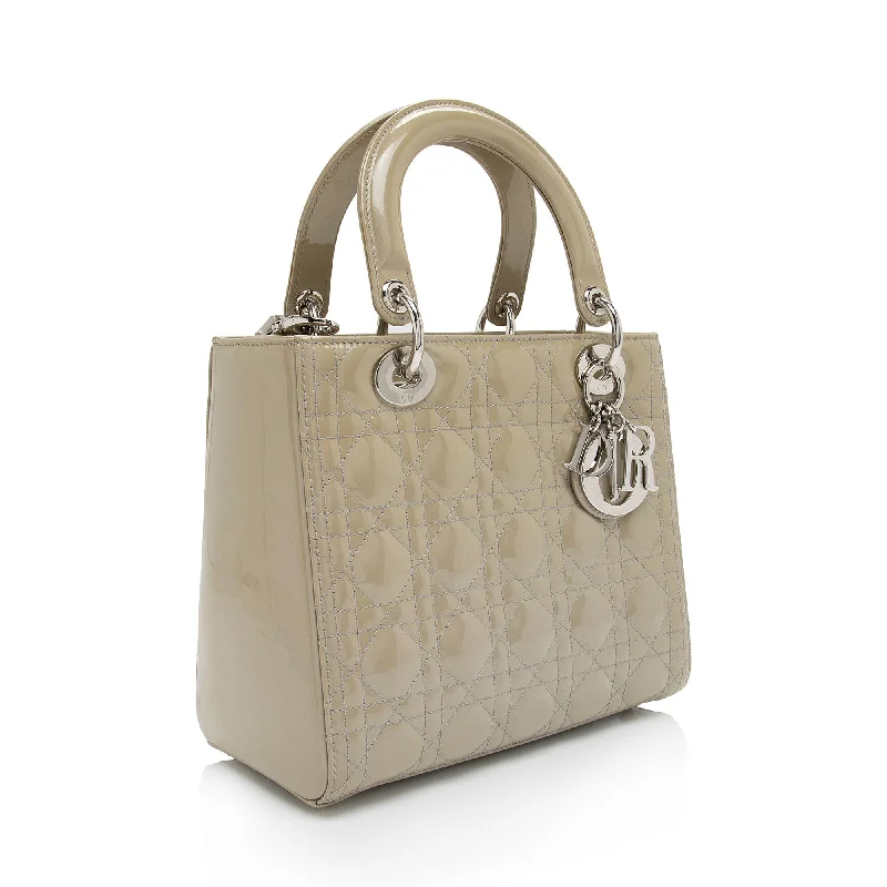 Anti-Theft And Budget-Friendly Bags Dior Patent Leather Lady Dior Medium Tote (SHF-dLpwLG) Anti-Theft And Budget-Friendly Bags Dior Patent Leather Lady Dior Medium Tote (SHF-dLpwLG)