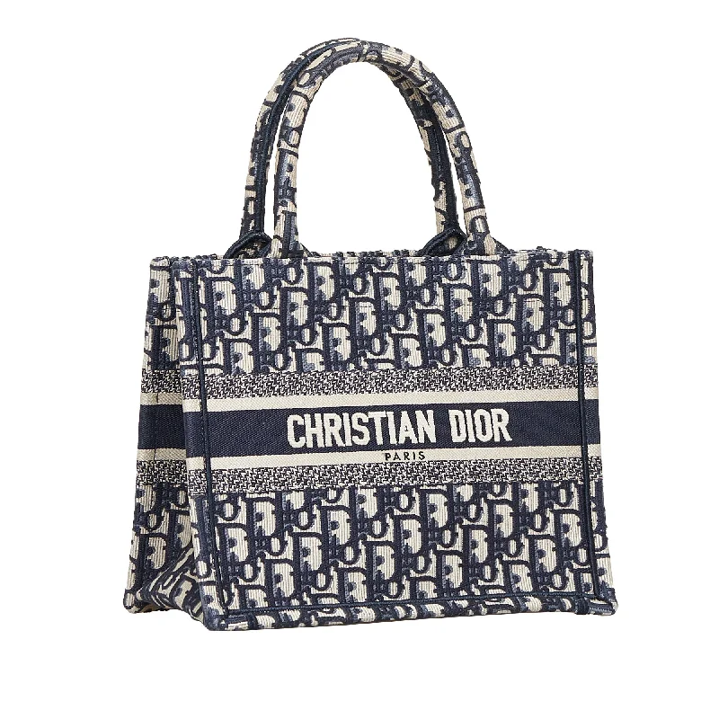 Festive Holiday Gift Bags DIOR Small Oblique Book Tote Tote Bag