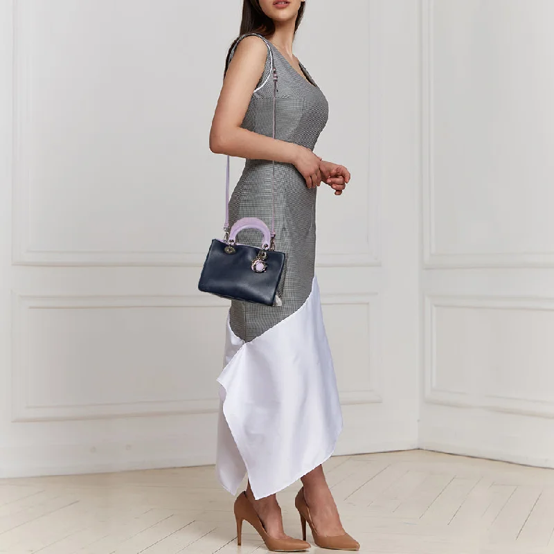 Eco-Friendly Bags For Sustainable Fashion Lovers DIOR Tri Color Leather and Watersnake Leather Mini issimo Tote Eco-Friendly Bags For Sustainable Fashion Lovers DIOR Tri Color Leather and Watersnake Leather Mini issimo Tote
