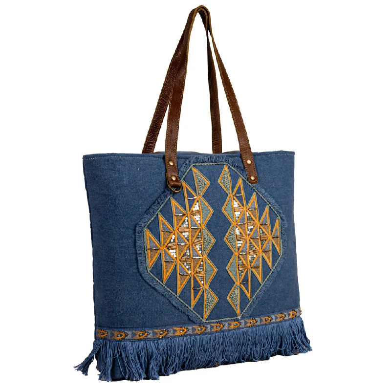 Black Friday Deals On Stylish Handbags Ember Reflections Embroidered Tote Bag