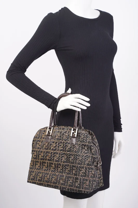 Affordable Bags Fendi 2 Way Tote Bag Zucca Print / Brown Canvas