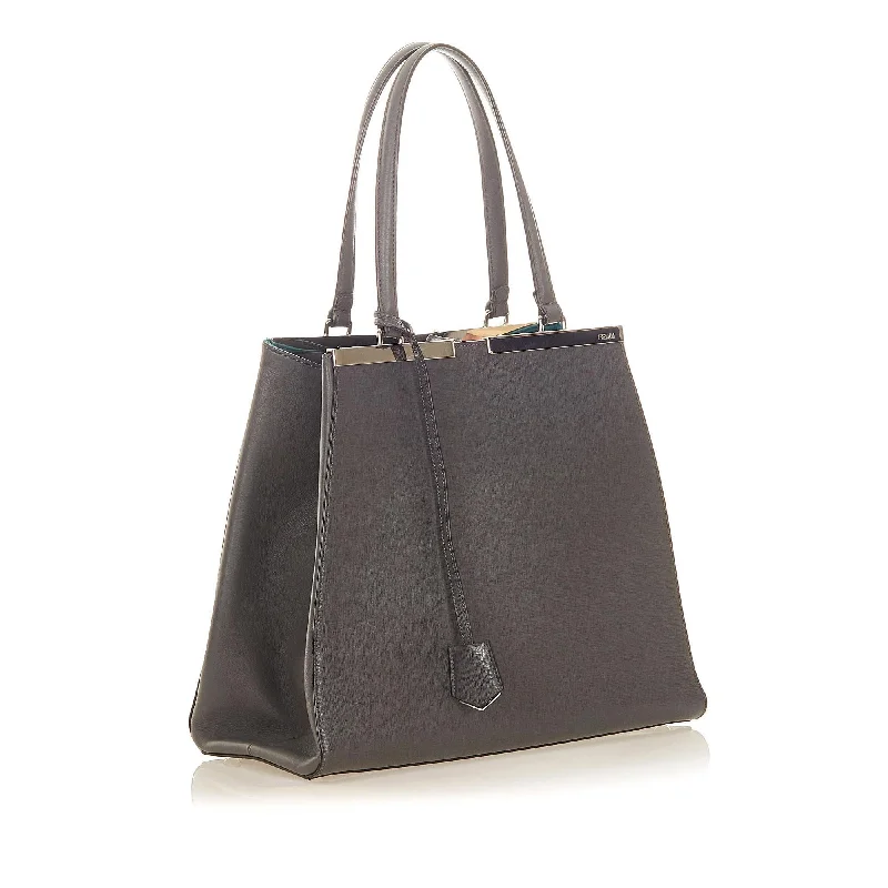 Trendy Bags Fendi 3Jours Leather Tote Bag (SHG-32164)