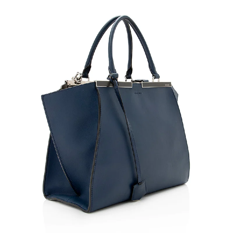Luxury Bags For Working Professionals Fendi Calfskin 3Jours Mini Tote (SHF-20617)