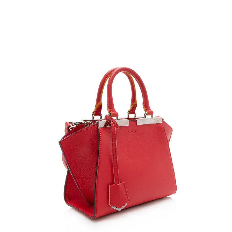 Senior Travelers Fendi Calfskin 3Jours Petite Tote (SHF-11526)